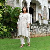 Beige & Bold Striped Co-ord Set