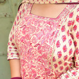 Dilkhush Mehek Floral Cotton Anarkali Set