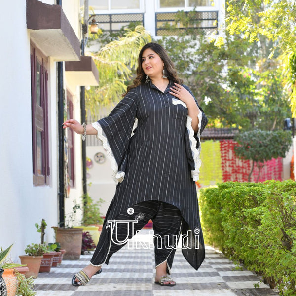 Diamond In The Dark Dhoti Set
