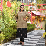 Woollen British Tan Full Sleeves Knitted Cardigan
