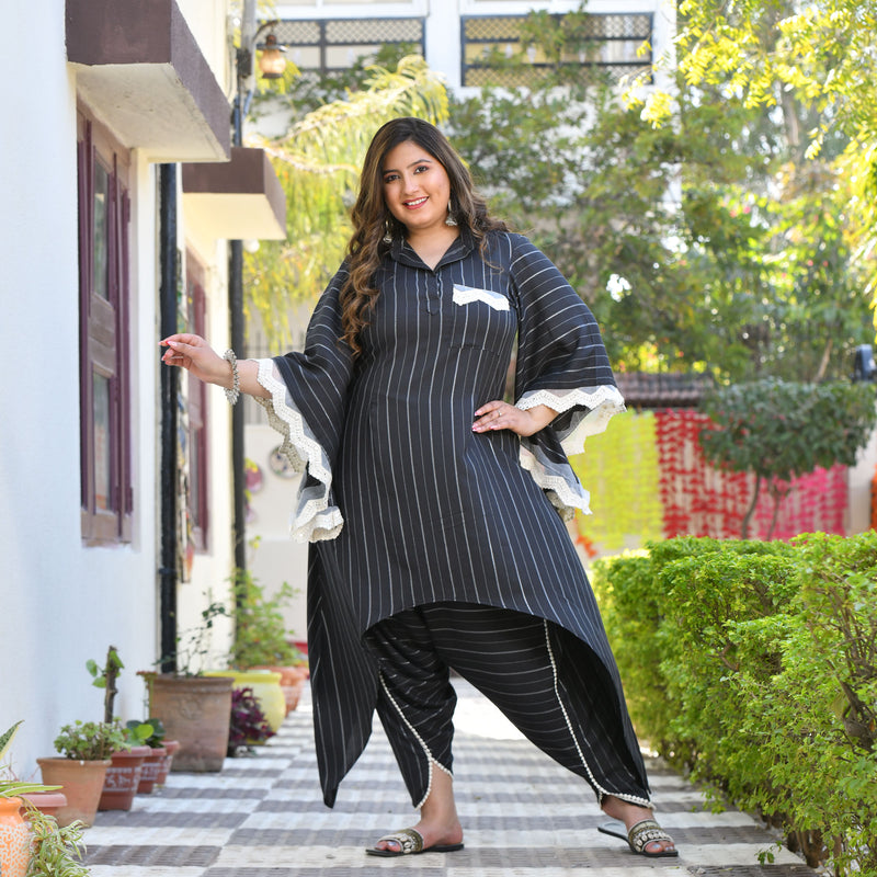 Diamond In The Dark Dhoti Set