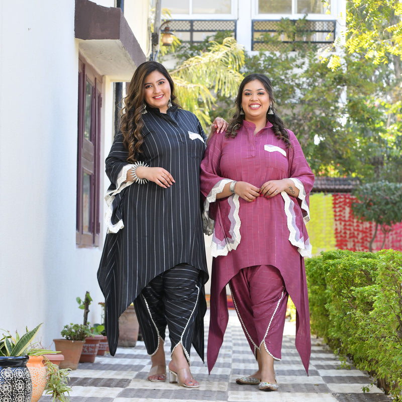 Diamond In The Dark Dhoti Set