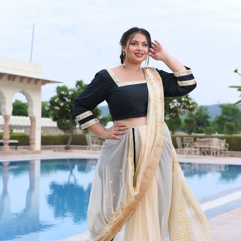 Chandani Raat Gota Patti Blouse