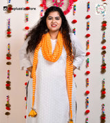 Leheriya Hand Dyed Stole Cum Dupatta