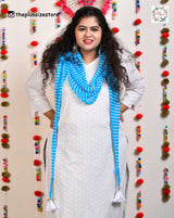 Leheriya Hand Dyed Stole Cum Dupatta