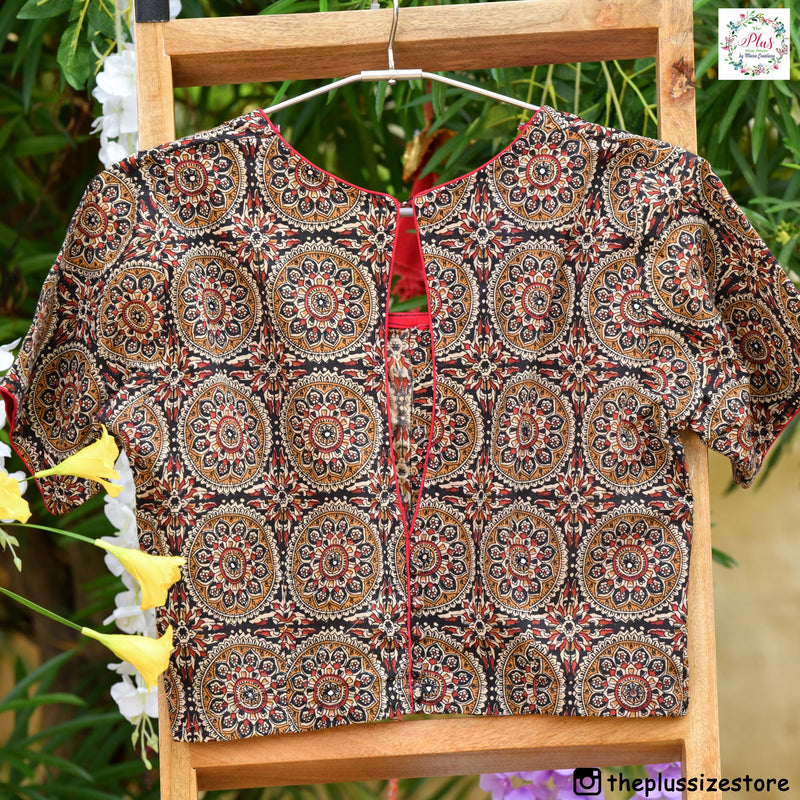 Mandali Kalamkari Blouse
