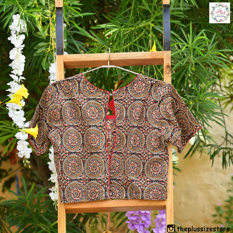 Mandali Kalamkari Blouse