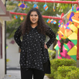 Dune Black Floral Cotrise Shirt