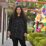 Dune Black Floral Cotrise Shirt