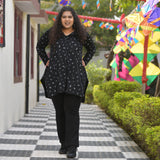 Dune Black Floral Cotrise Shirt