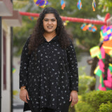 Dune Black Floral Cotrise Shirt