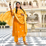 Gold Drop Banarasi Pure Georgette Suit Set