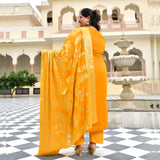 Gold Drop Banarasi Pure Georgette Suit Set
