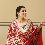 Sage Sparkle Tikadi Work Pure Georgette Sharara Set