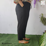 Straight Fit Pants with Pocket