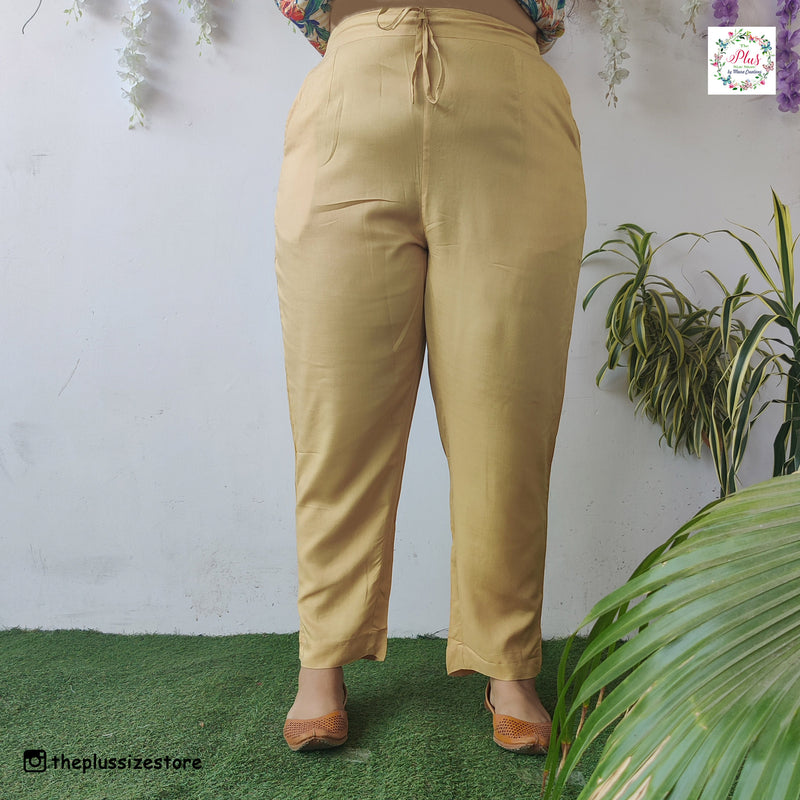 Straight Fit Pants with Pocket