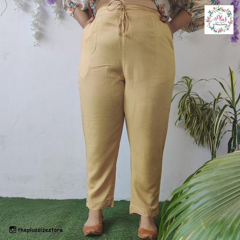 Straight Fit Pants with Pocket