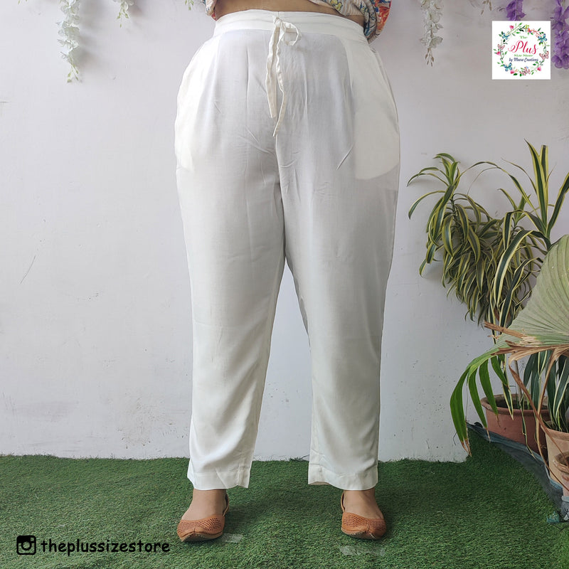 Straight Fit Pants with Pocket