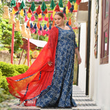 Blessings Of Indigo Anarkali Dress