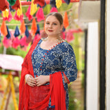 Blessings Of Indigo Anarkali Dress