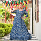 Blessings Of Indigo Anarkali Dress