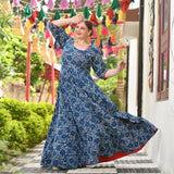 Blessings Of Indigo Anarkali Dress