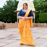Indigo Katha Embroidered Blouse