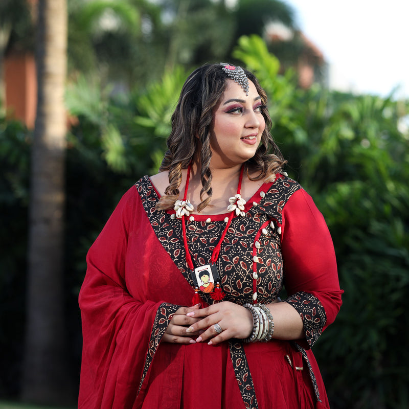 Kalbelia Lehenga Set