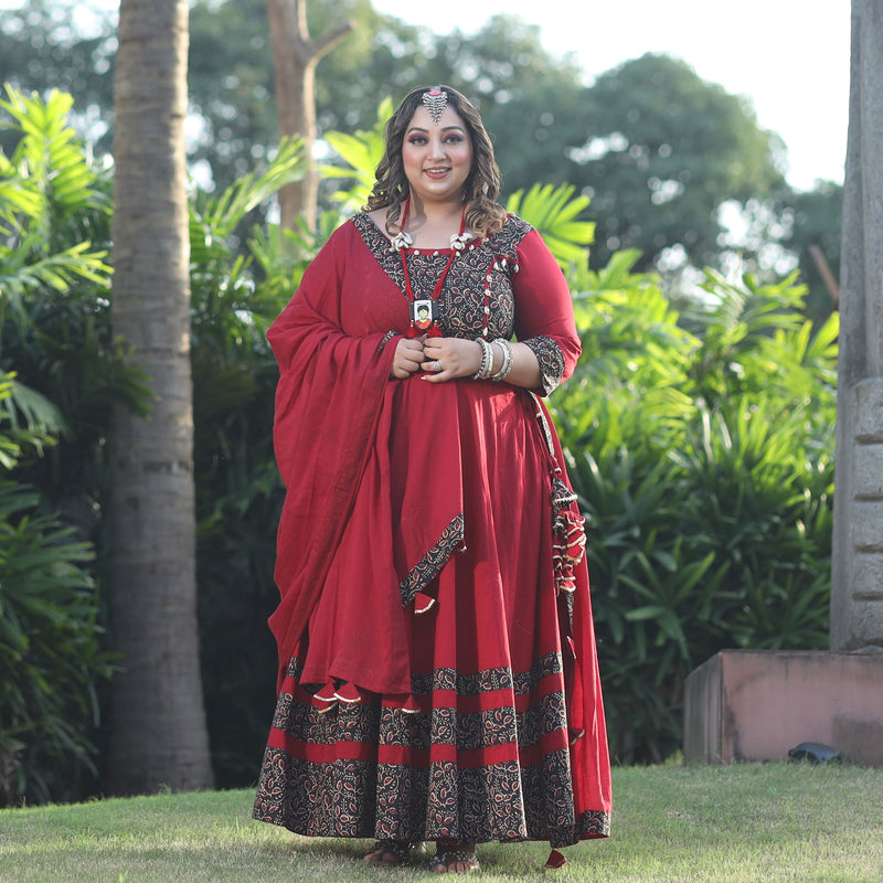 Kalbelia Lehenga Set