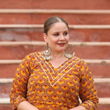 Khet Mai Sarso Anarkali Dress