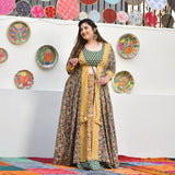 Mustard Meadows In The Garden Cape Set