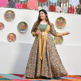 Mustard Meadows In The Garden Cape Set