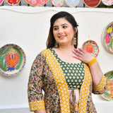 Mustard Meadows In The Garden Cape Set