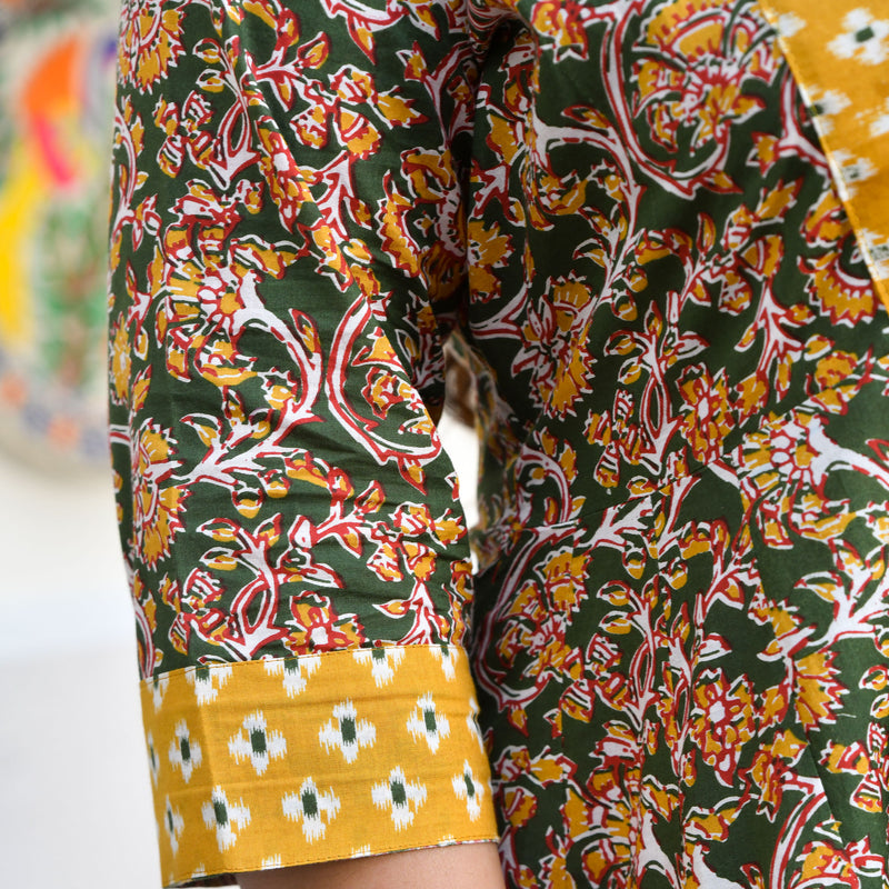 Mustard Meadows In The Garden Cape Set