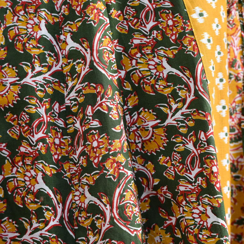 Mustard Meadows In The Garden Cape Set