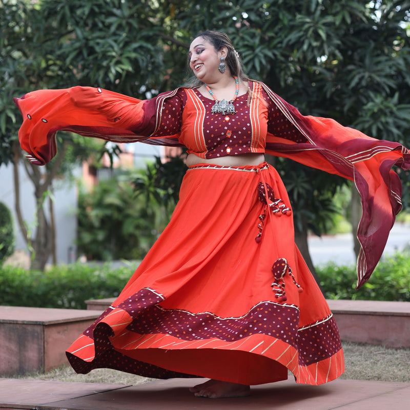 Kesariya Balam Lehenga set