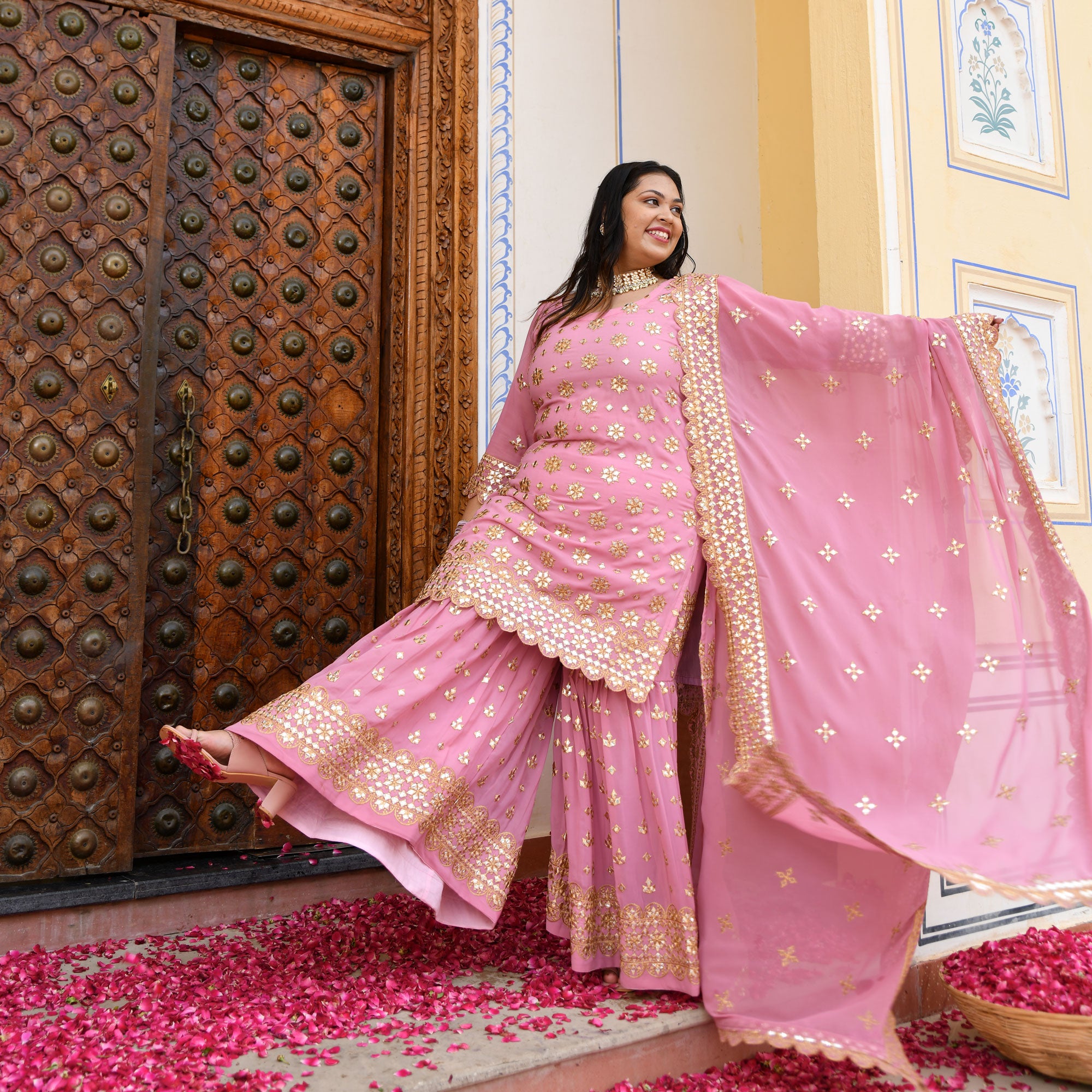 Gota patti sharara designs deals