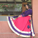 Pankhuri Pink And Purple Lehenga Set