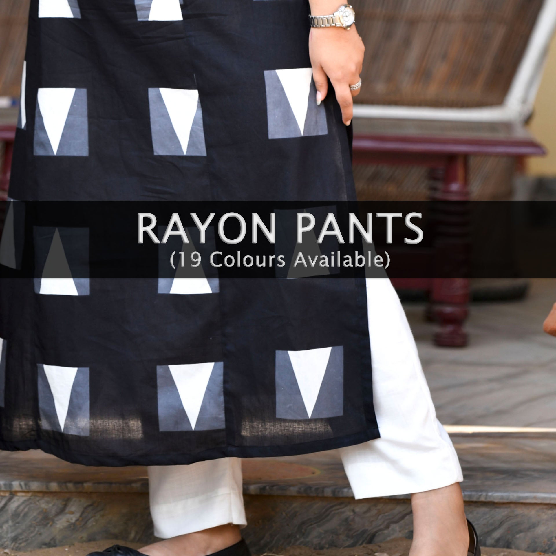 Rayon Pants (19 Colors Available)