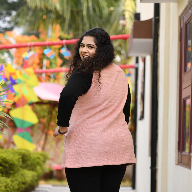 Woollen Rose Bud Knitted Cardigan