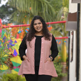 Woollen Rose Bud Knitted Cardigan