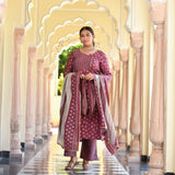 Dark Fuchsia Modal Kurta